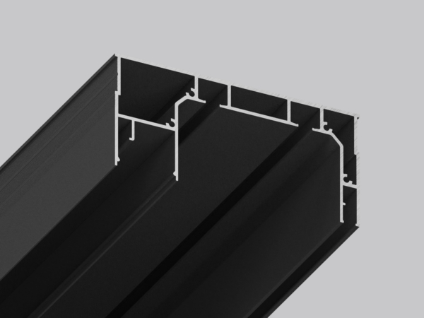 09-3 PRO HIDDEN CURTAIN PROFILE WITH 25 MM DIFFUSER