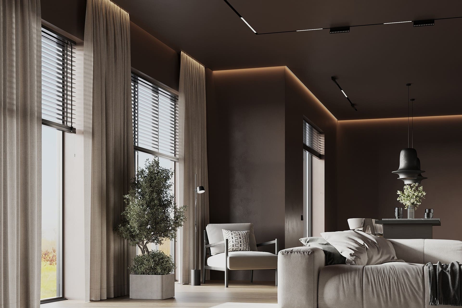 FLOATING 06-11 PROFILE FOR COVE PERIMETER LIGHTING (WALL MOUNTED)