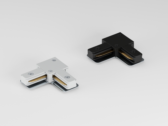 IC01-3/IC01-4 “90-DEGREES L-TYPE” CONNECTOR FOR MONOPHASE TRACK LIGHT